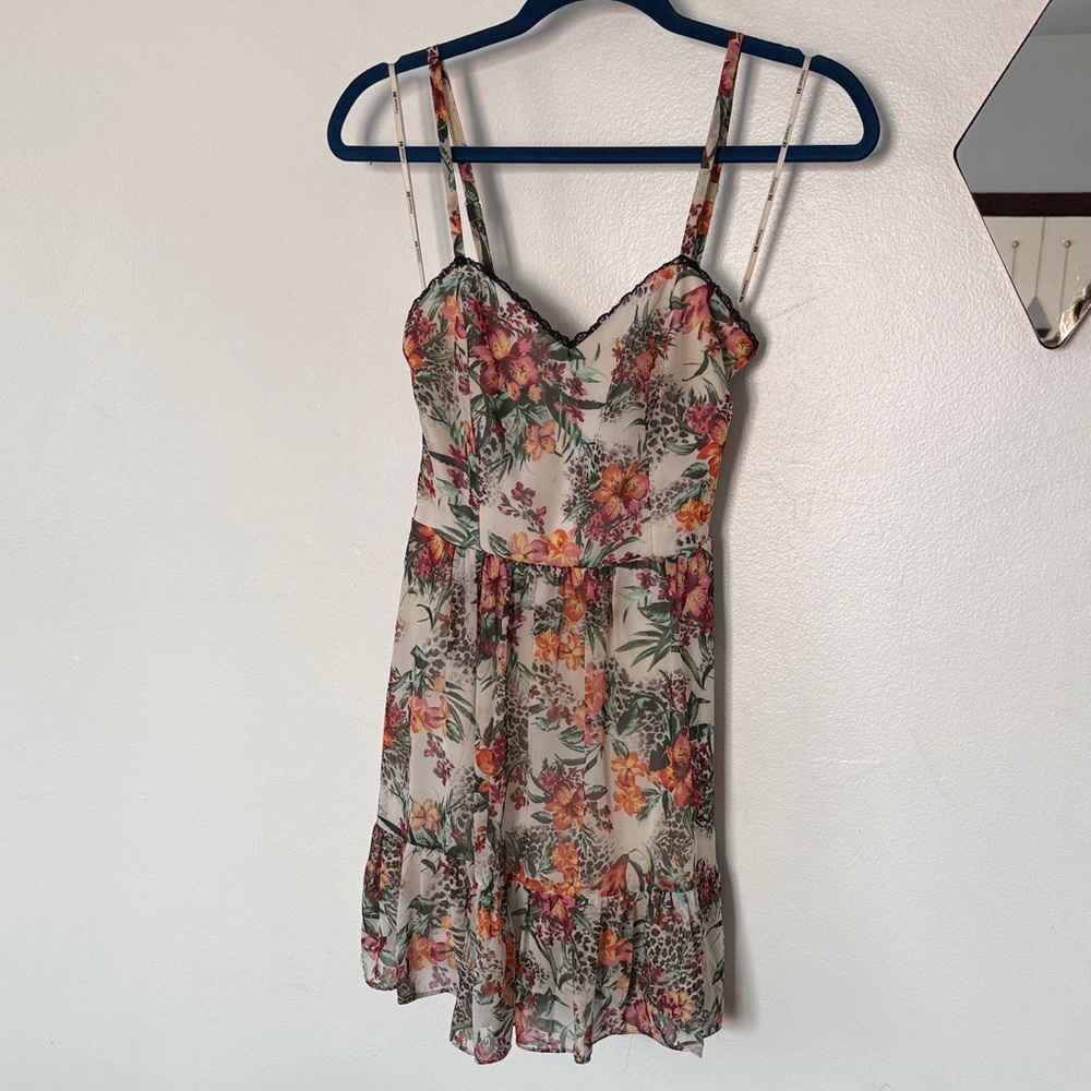 Forever 21 Multicolor Floral Mini Dress